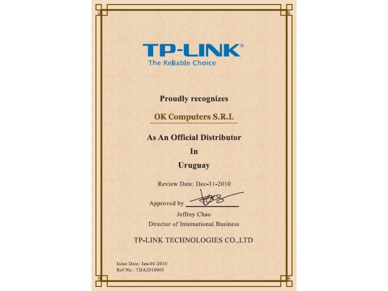 Distribuidor Oficial TP-LINK para Uruguay