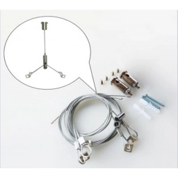 Linga de Acero para Panel o Artefactos LED MyConnection