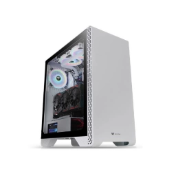 Gabinete Gamer Thermaltake S300 TG Snow Edition Lateral Transparente Mid Tower 