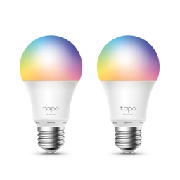 L�mpara LED Smart Wi-Fi TP-LINK Tapo L530E Con Cambios de Color Pack 2 unidades
