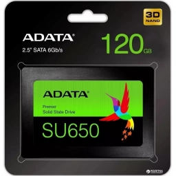 Disco Solido Adata SSD 120 GB Ultimate SU650  2.5"