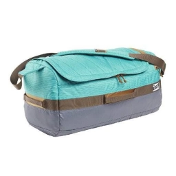 Bolso Kelty Duffel 40L Verde Agua y Gris