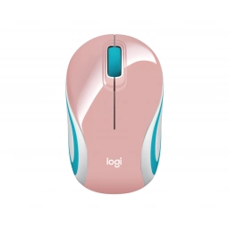 Mouse Inalambrico Logitech M187 Color Rosa