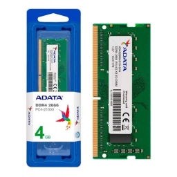 Memoria ADATA | DDR4, 4 GB, Bus 2666, Sodimm