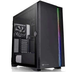 Gabinete Gamer Thermaltake H700 TG ARGB Black Mid Tower 