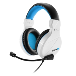 Auricular Sharkoon RUSH ER3 con micr�fono 2x 3.5 Gamer Blanco