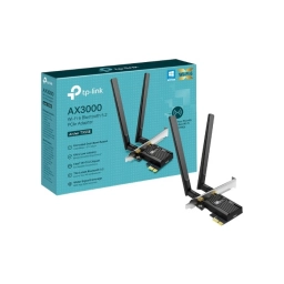 Adaptador Inal�mbrico PCI-Express TP-LINK Archer TX55E | AX3000, WiFi 6, Bluetooth 5.2