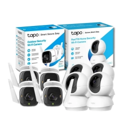 KIT 10 - 4 C�maras WiFi Tapo C310 + 4 C�maras WiFi Tapo C200