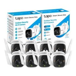 KIT 14  -  4 C�maras TAPO C310  + 4 C�maras TAPO C320WS