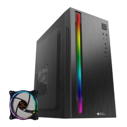 Combo Gabinete SHOT-FA-5018 RGB frontal con fuente + 1 fan RGB | Shot Gaming