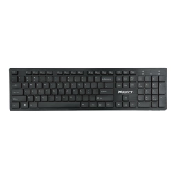 Teclado MEETION MT-WK841 Inal�mbrico Negro