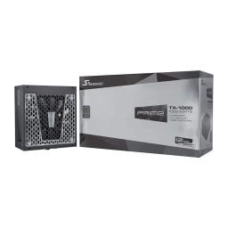 Fuente de Poder Seasonic Prime TX-1000 | Negra, 1000W