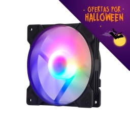 PROMO HALLOWEEN Fan LED RGB Shot Gaming SHOT-4C-CoolingFan | 4 Colores