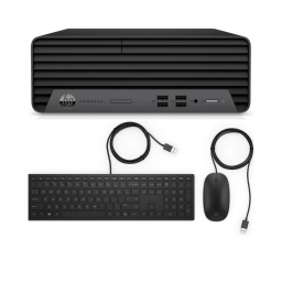Equipo HP 400 G7 + Mouse + Teclado + Cable | Core I5 4.3 GHz 10� Gen (16GB/500GB) SSF - Nuevo