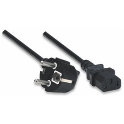 Cable 220V Ficha  Schuko 3.0 metros con tierra  DRACMA