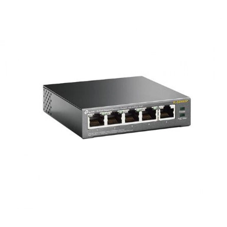 Switch TP-LINK TL-SG1005P | 5 Puertos Gigabit (4 Puertos PoE af/at)
