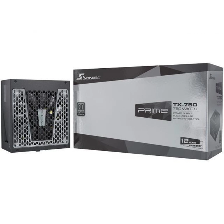 Fuente de Poder Seasonic Prime TX-750 | Negra, 750W