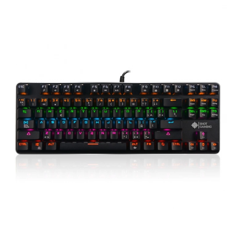 Teclado Mecnico USB Shot Gaming Pro Series SHOT-919 | Reducido, RGB
