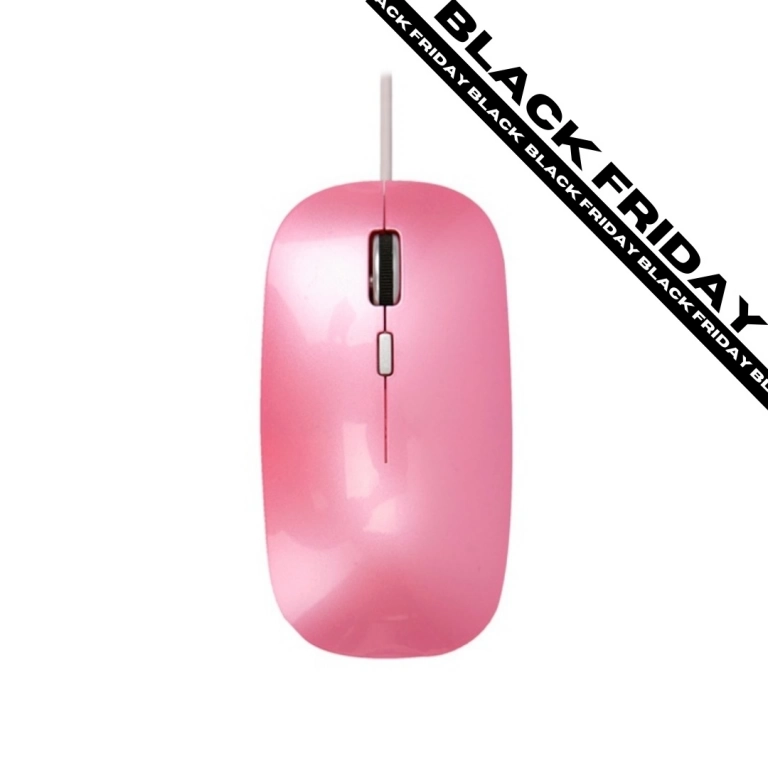 Mouse USB JETION JT-DMS022 | Rosado brillante