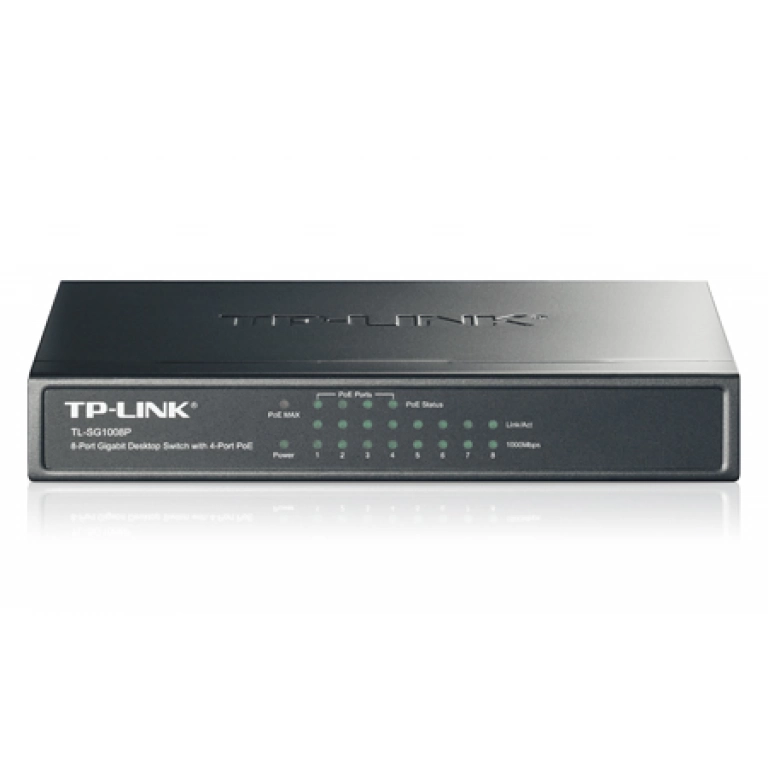 Switch TP-LINK TL-SG1005P-PD | 5 Puertos Gigabit (1 Puerto PoE++, 4 Puertos PoE+)