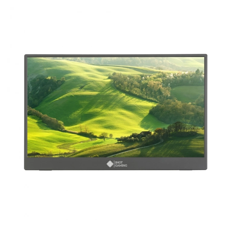 Monitor Portable Shot Gaming Home & Office SG156PM02 | LED IPS, Full HD, 15.6, Nuevo